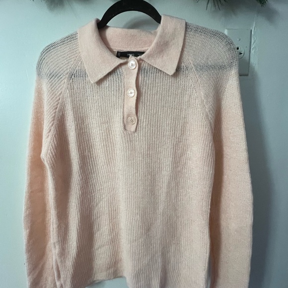 Mango long-sleeved polo-neck sweater - Picture 8 of 9